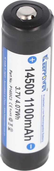 Produktbild Keeppower Akku 14500 PCB geschützt P1450C3 (1 Stk., 14500, 1100 mAh)