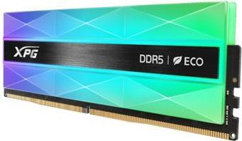 Actual product image Adata DDR5 32GB 6800-34 K2 XPG Lancer Neon RGB silvergray (2 x 16GB, 6800 MHz, DDR5 RAM, U-DIMM)