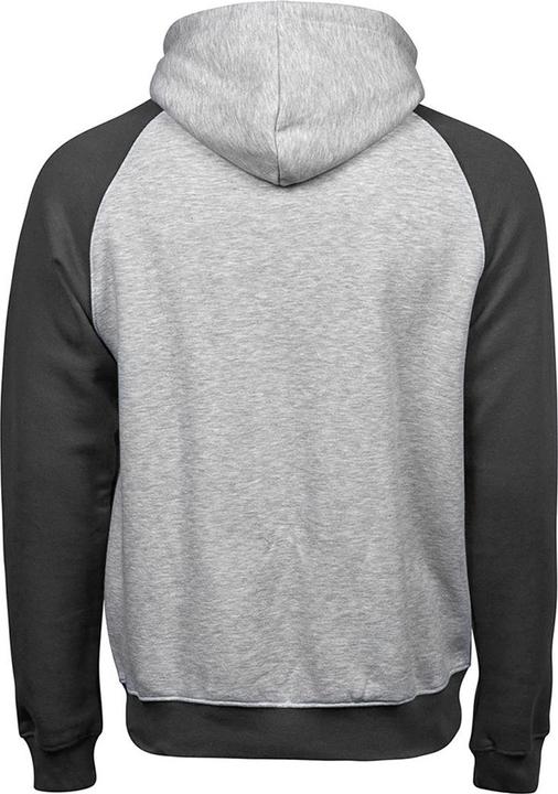 Actual product image Tee Jays 2Ton raglan hoody (3XL)