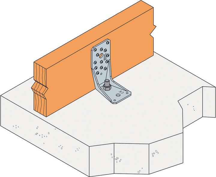 Actual product image Simpson Sst Angle connector SIMPSON AKR (Angle connector, 1 pcs.)
