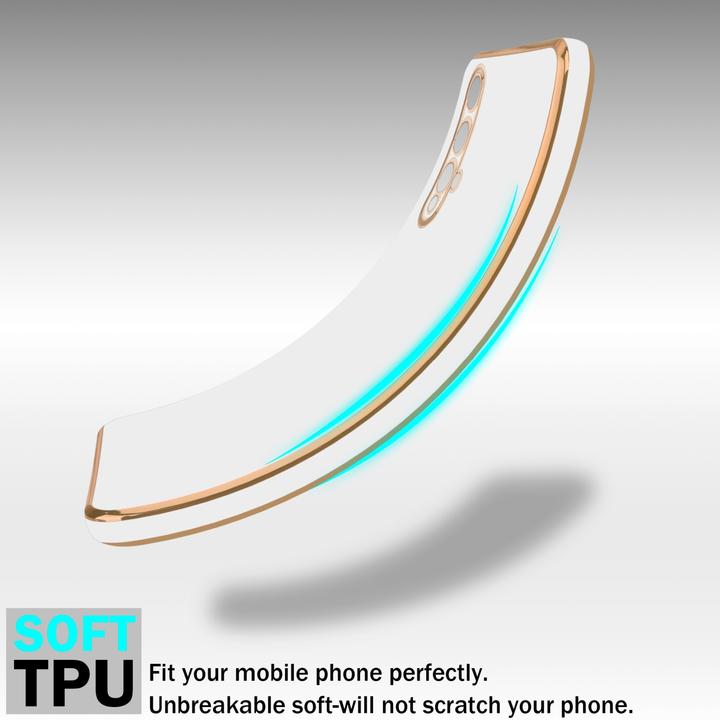 Image du produit Cadorabo Housse pour Honor 20 / 20S / Huawei NOVA 5T en TPU avec protection pour appareil photo LM130 Style (Huawei Nova 5T, TCL 20S, K20)