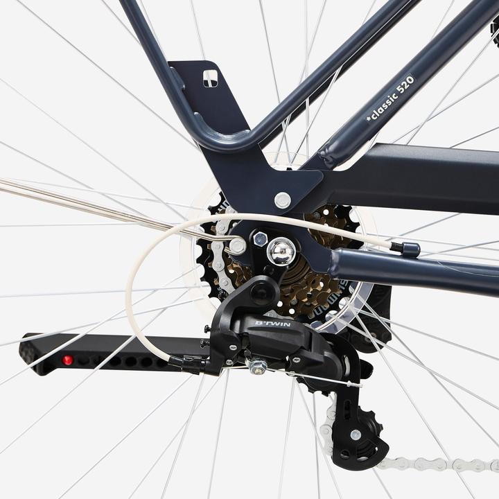 Actual product image Btwin City Bike 28 Zoll Elops 520 LF dunkelblau