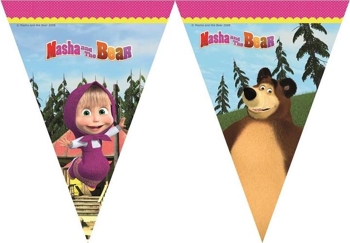 Actual product image Procos Masha and the Bear - Pennant