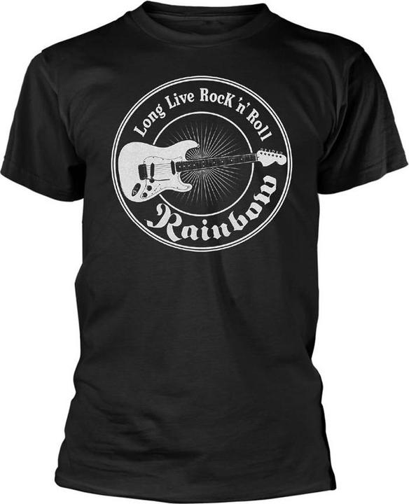 Image du produit Rainbow Unisexe adulte Long Live Guitar T-shirt (M)