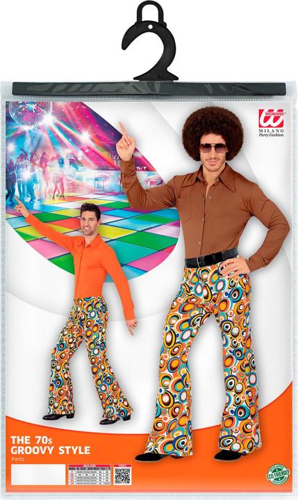 Produktbild Widmann 70er Jahre Herrenhose Bubbles (XL)