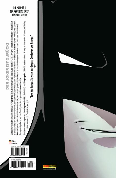 Produktbild Panini Batman 03. Der Tod der Familie (Deutsch, Scott Snyder, 2015)