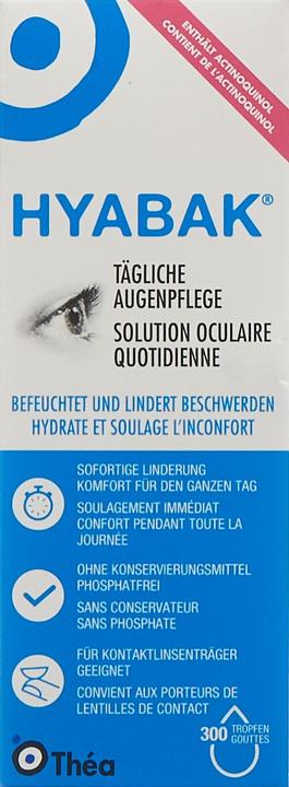 Produktbild Théa Hyabak (10 ml, Hyabak Tropfen, 10 ml)