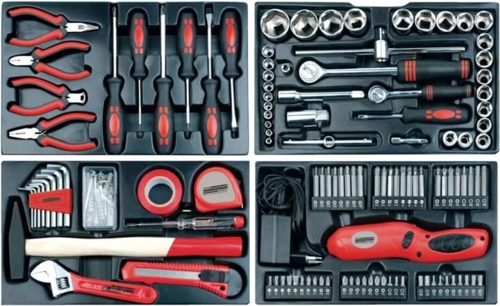 Actual product image Mannesmann Do-it-yourself tool set 156 part (156 pieces)