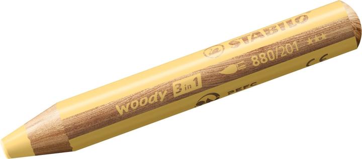 Produktbild STABILO woody 3 in 1 Buntstift (Pastellgelb, 1 x)