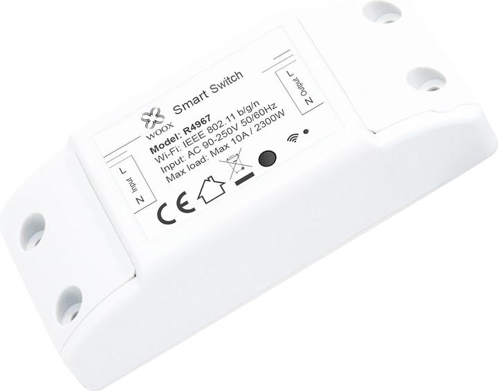 Actual product image Woox Smart Switch for existing halogen lighting (Switch actuator)