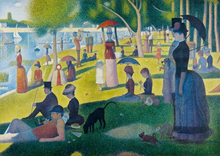 Actual product image Bluebird 60086 Puzzle 1000 pcs. Museum Series Georges Seurat - A Sunday Afternoon on the Island of L (1000 pieces)