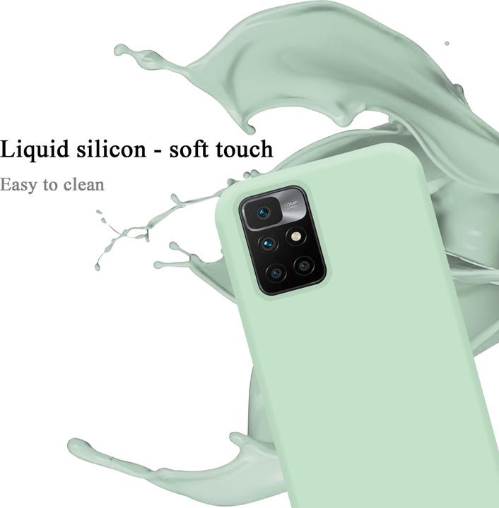 Productafbeelding Cadorabo TPU Vloeibaar Silicone Hoesje (Xiaomi Redmi 10)