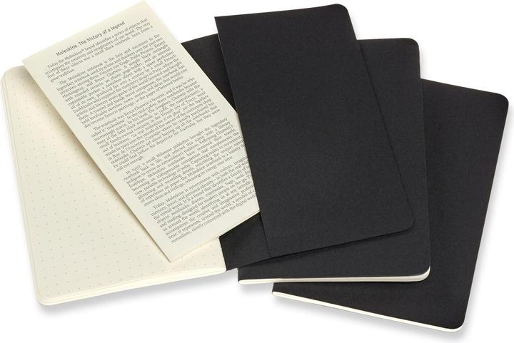 Image du produit Moleskine Cahier (A6, Pointillés, Couverture souple)
