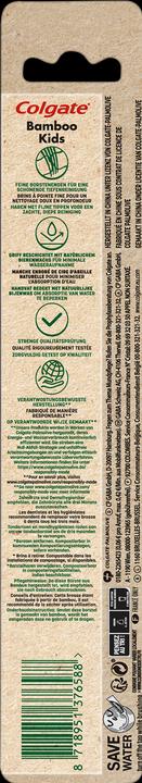 Nutritional values and ingredients Colgate Bamboo Kids Bear / Koala 6+ years Soft Kids (Soft, 1 x)