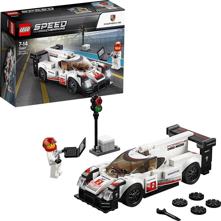 Image du produit LEGO Porsche 919 Hybrid (75887, LEGO Speed Champions)