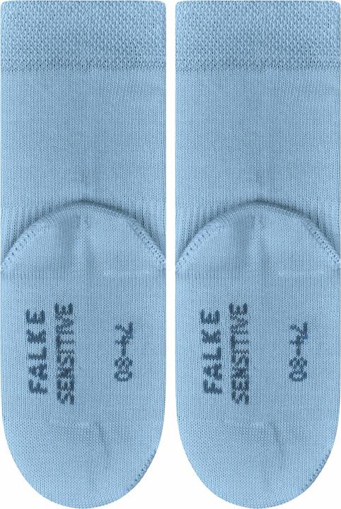 Actual product image Falke Sensitive (3-pack) baby socks, colour 6290 crystal blue, size 62-68 (Single pack, 62/68)