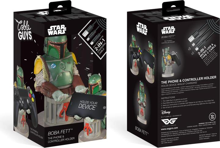 Image du produit Exquisite Gaming Boba Fett (Xbox 360, Xbox Series X, PC, Mac, Xbox One S, Switch, PS4, PS5)