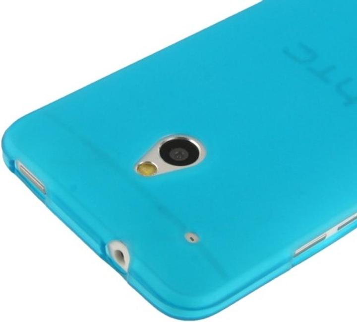 Produktbild König Design Schutzhülle TPU Case für Handy HTC One mini M4 Hellblau (HTC One Mini)