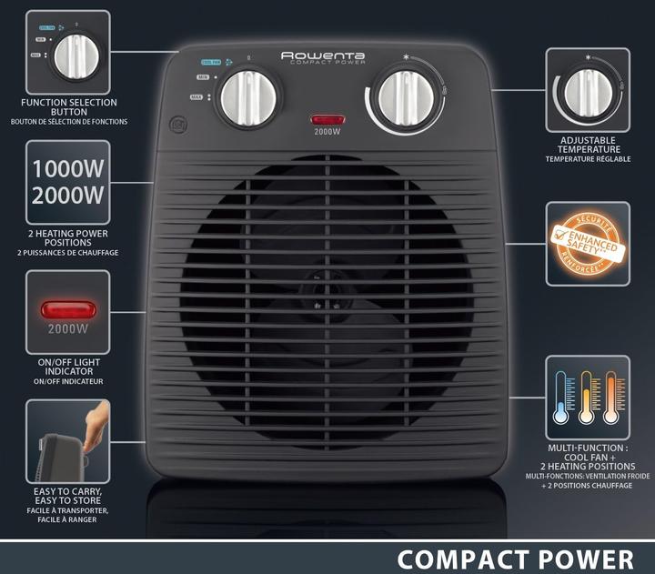 Immagine prodotto Rowenta SO2210 Termoventilatore (2000 W)