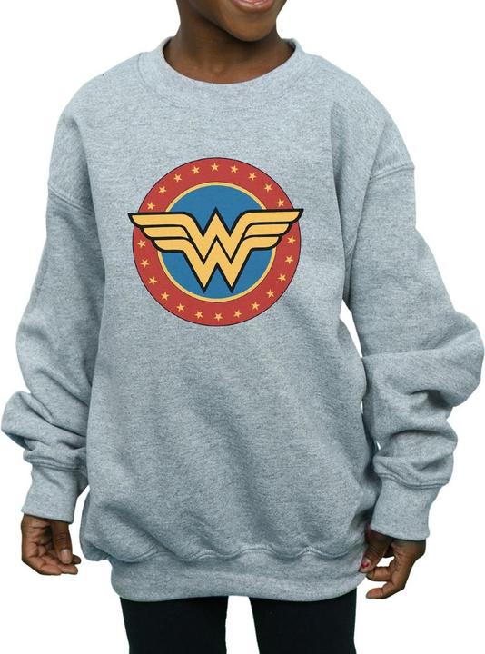 Immagine prodotto Wonder Woman Circle Logo Felpa Ragazze (116)