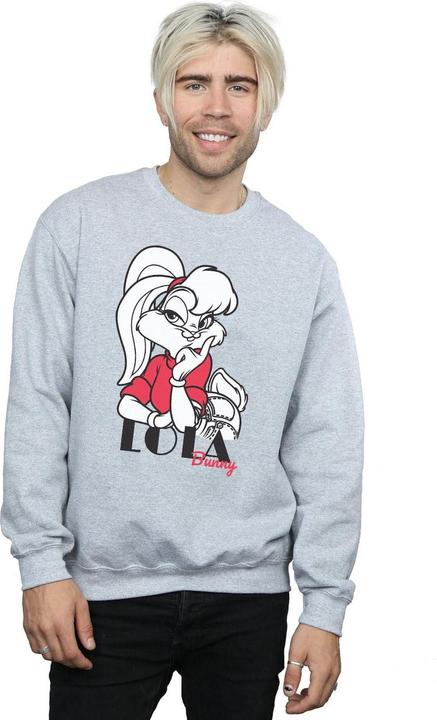 Actual product image Looney Tunes Mens Classic Lola Bunny Sweatshirt (XL)