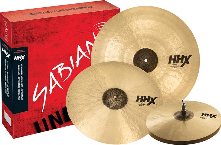 Sabian Set di piatti HHX Complex Performance, 3 pezzi (Bacinella)