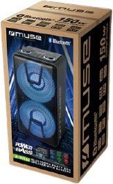 Image du produit Muse M-1805 Enceinte portable DJ Enceinte portable stéréo Noire (Fonctionnement sur secteur)