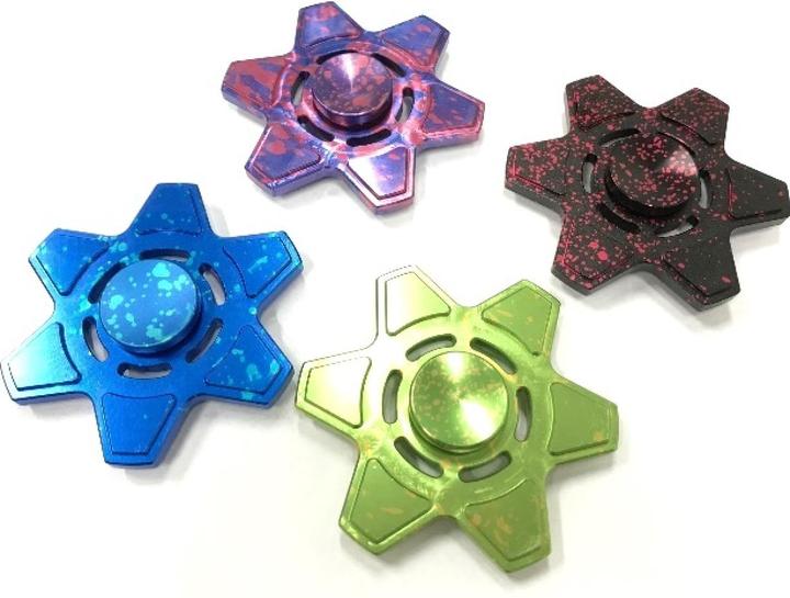 Immagine prodotto FidgetSpinner RotorSplash Fidget Spinner Alluminio ossidato
