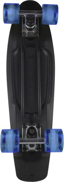 Actual product image No Rules Skateboard ABEC 5 Fun black - transparent blue (7.09")