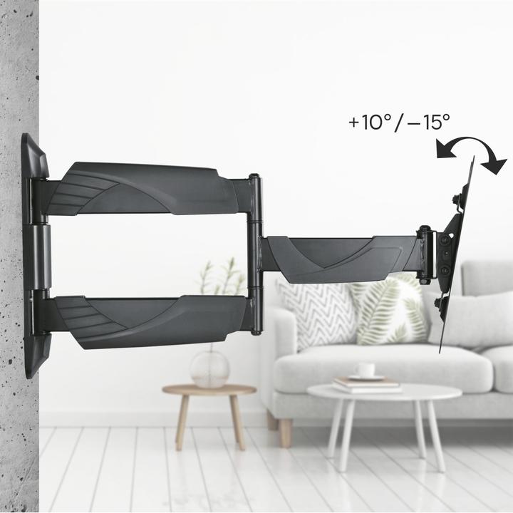 Actual product image Hama TV wall bracket, swivel, tilt, extendable, 122 cm (48") up to 35 kg (Wall, 48", 35 kg)