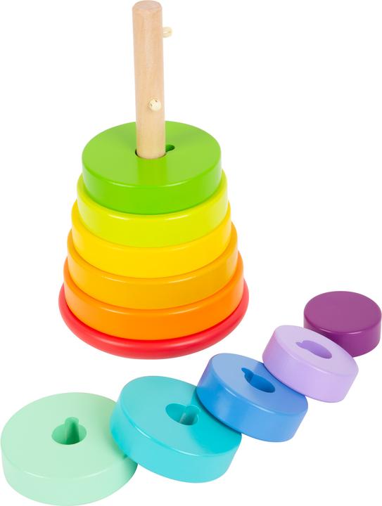 Produktbild small foot Stapelturm Regenbogen