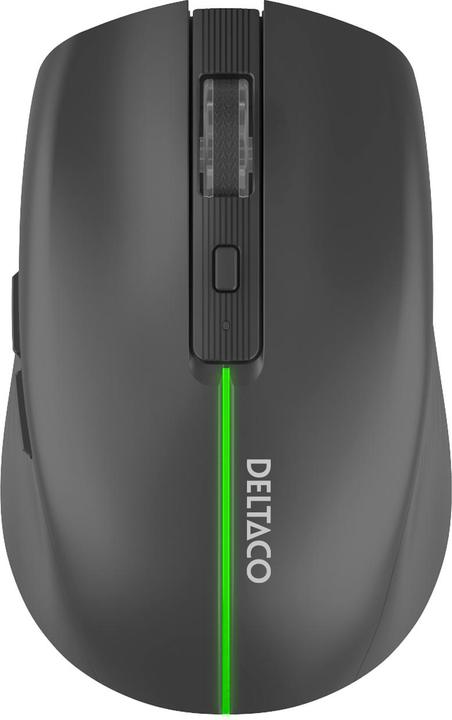 Produktbild Deltaco Wireless Mouse - Gaming Mus - Optisk - 6 knapper - Sort