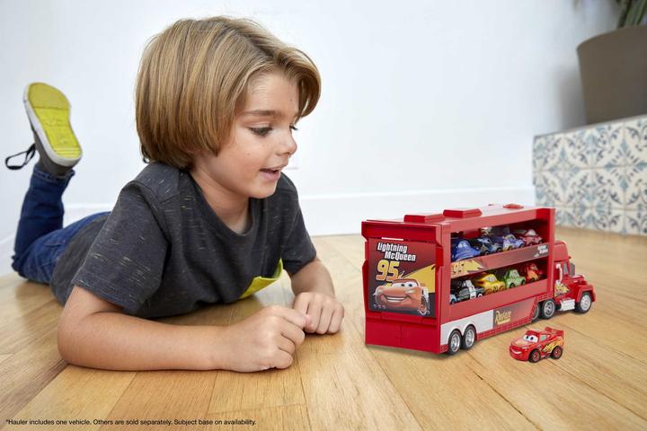 Actual product image Disney Cars Mack Mini Racers Hauler