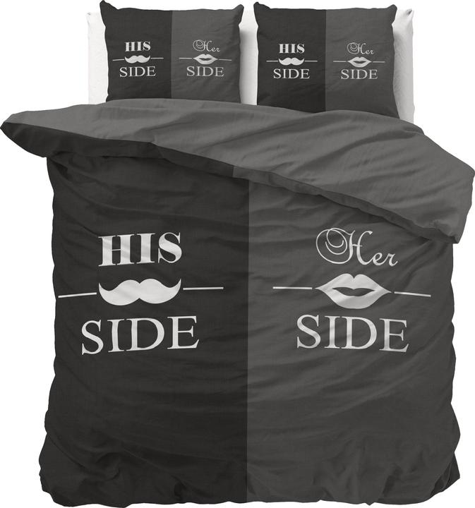 Actual product image Sleeptime Duvet cover His and Her side (Duvet cover, 200 x 220 cm)