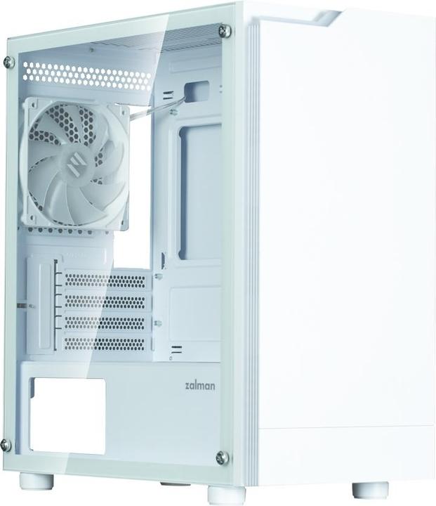 Produktbild Zalman Boitier Moyen Tour ATX T4 Plus avec panneau vitré (Blanc) (Mini-ITX, ATX)