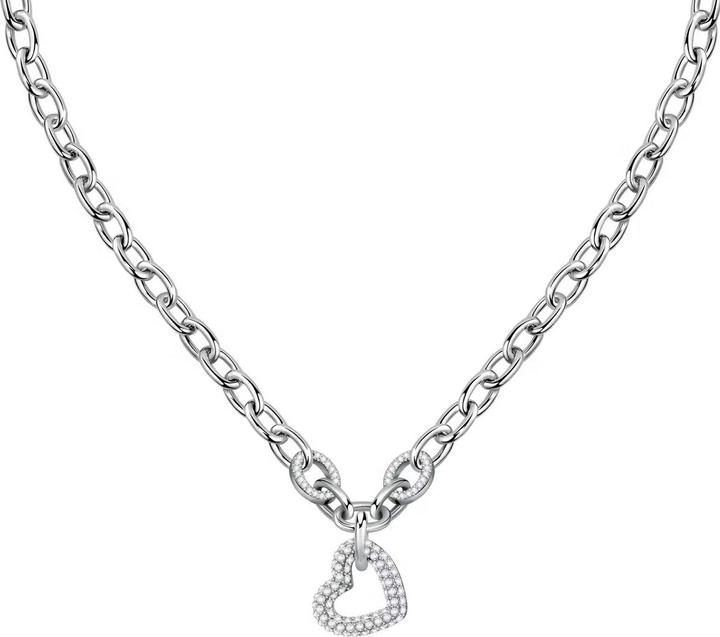 Morellato Incontri Neck Gold+ Heart W/ (Edelstahl, 40 - 45 cm)
