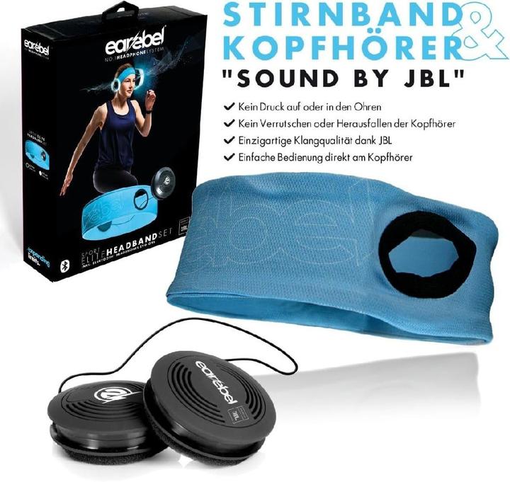 Actual product image Earebel - Elite - Hoofdband maat L/XL - on ear - koptelefoon - sport koptelefoon - hardlopen - fitness fiets (XL)