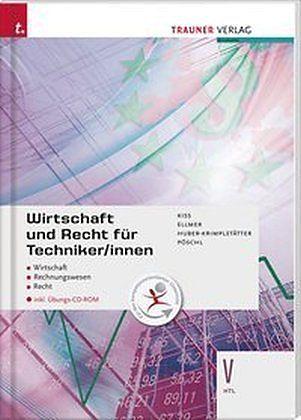 Image du produit Economie et droit pour techniciens/techniciennes V ETS, y compris CD-ROM d'exercices