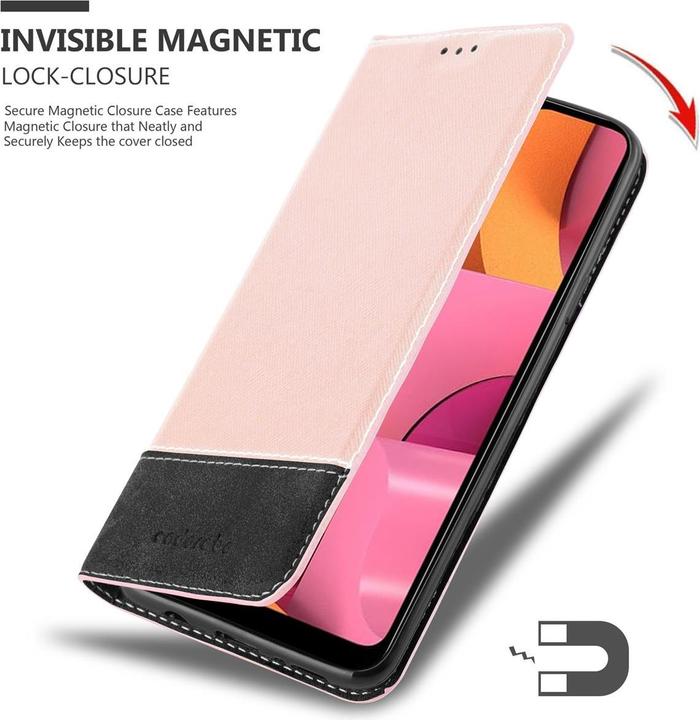 Produktbild Cadorabo X-Wallet Kunstlederkombi Hülle (Samsung Galaxy A20s)