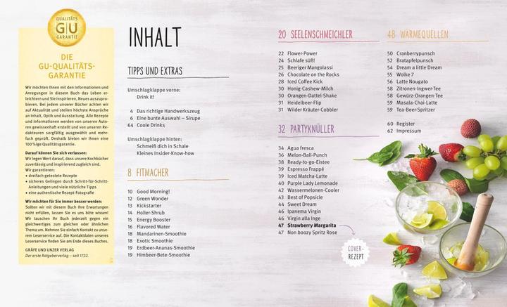 Produktbild Drinks ohne Alkohol (Deutsch, Christina Geiger, 2016)