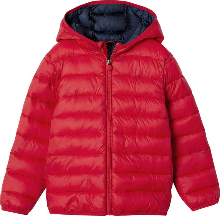 Vertbaudet Jungen Light-Steppjacke mit Kapuze und Recycling-Polyester