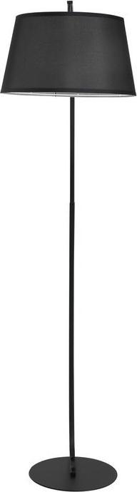 Immagine prodotto Swisshandel24 Stehlampe Wohnzimmer Stehleuchte mit Lampenschirm aus Stoff, Fussschalter (E27)