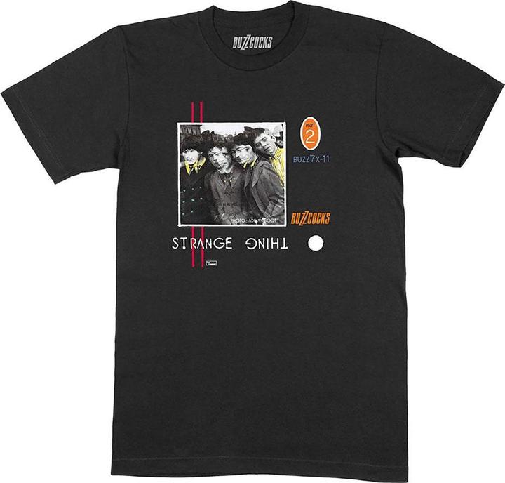 Actual product image Buzzcocks Unisex Adult Strange Thing T-Shirt (XXL)