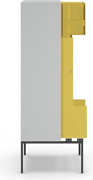 Actual product image Z wardrobe with bench (80 cm, 214 cm)