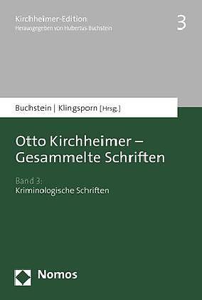 Image du produit Otto Kirchheimer - Écrits rassemblés (Allemand)