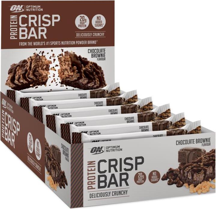 Optimum Nutrition Protein Crisp Bar (10 x 65g) (Peanut Butter, 1 pcs, 650 g)