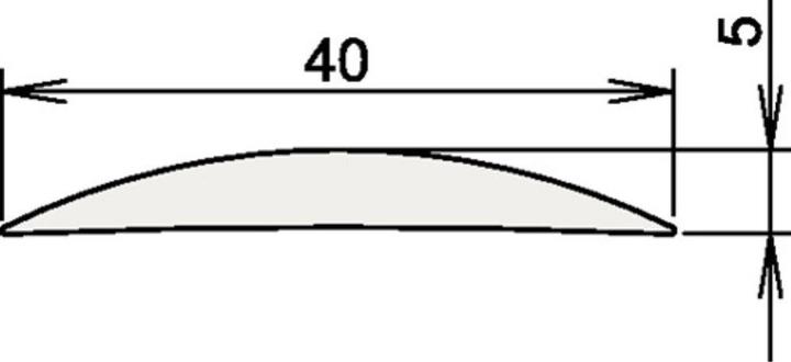 Produktbild Athmer Aluschwelle 090 3-111 Länge 965 mm Aluminium silber eloxiert