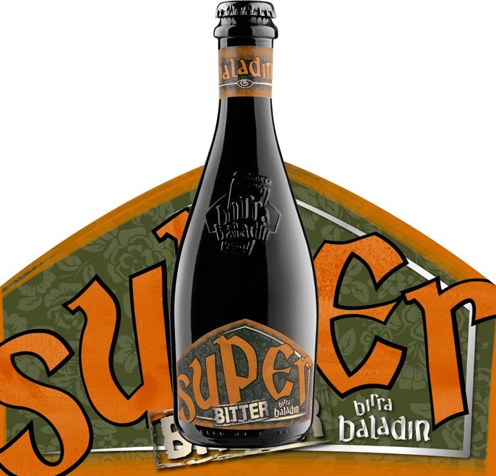 Actual product image Baladin Birra SUPER BITTER Hoppend Belgian Ale StrongCase / 8% (12 x 33 cl)