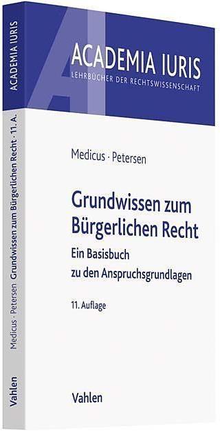 Produktbild Grundwissen zum Bürgerlichen Recht (Deutsch)