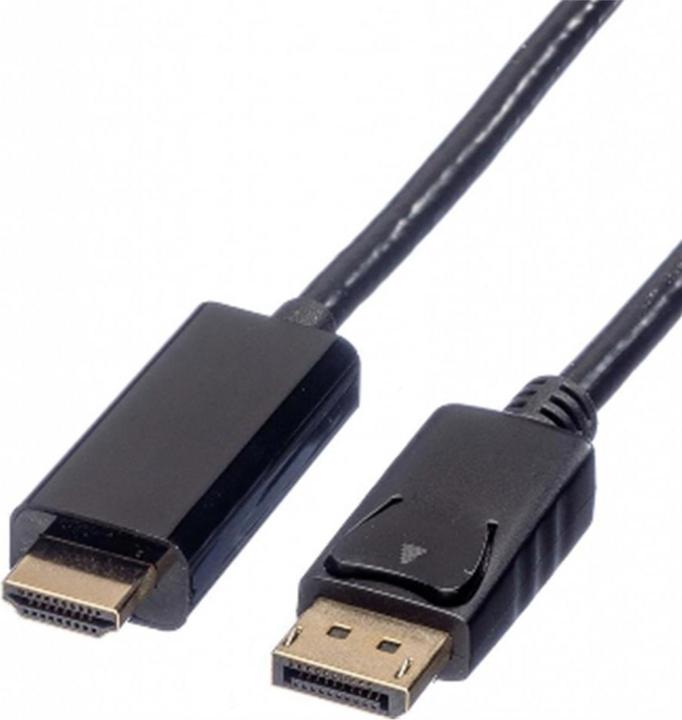 Produktbild Roline DisplayPort — HDMI (Typ A) (1 m, DisplayPort, HDMI)